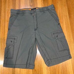 Wear First Men's Gray Cargo Shorts